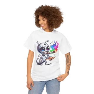 T-Shirt 021 Person 1 White